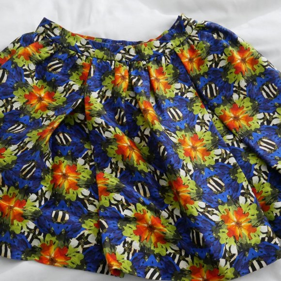 Mother of Pearl × Mat Collishaw Silk–Cotton Skirt Size 4 - Picture 2 of 6